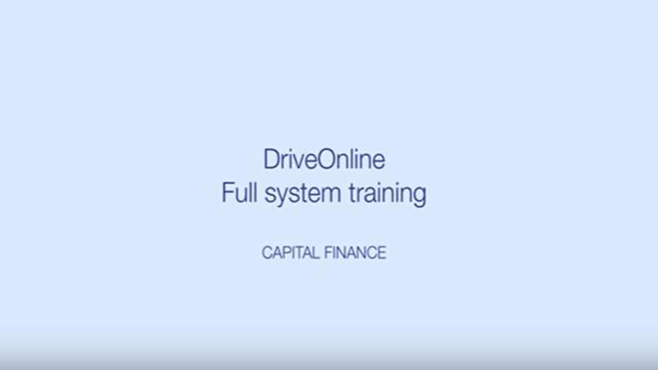 DriveOnline training video (39 mins)